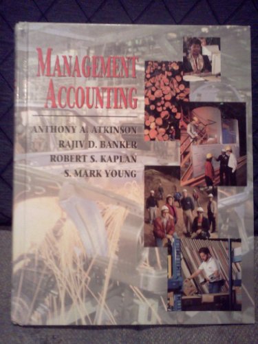 Management Accounting (Robert S. Kaplan Series in Management Accounting) (9780130168092) by [???]
