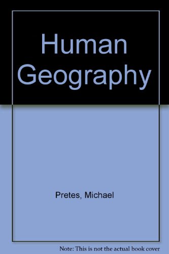 Imagen de archivo de Human Geography a la venta por Goodwill Books