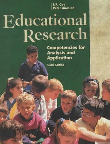9780130168566: Educational Research: Competencies for Analysis and Applications (Includes Software for Windows)