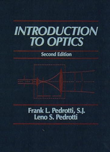 9780130169730: Introduction to Optics: International Edition