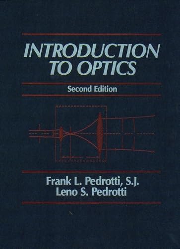 9780130169730: Introduction To Optics