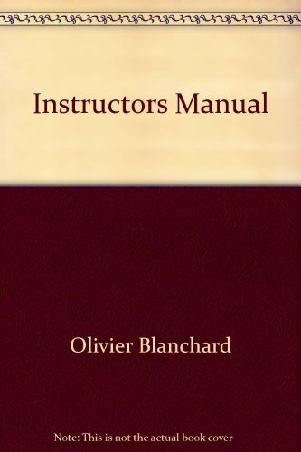 9780130172686: Instructors Manual