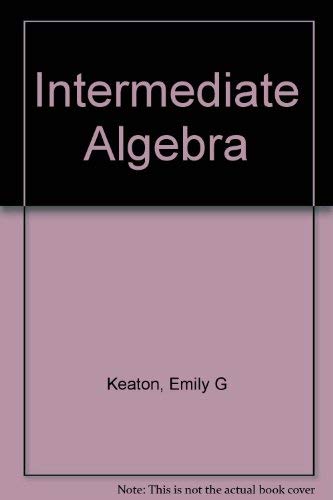 9780130173201: Intermediate Algebra: Student Study Guide