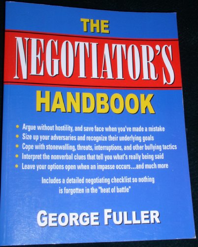 Stock image for Negotiators Handbook for sale by Goodwill