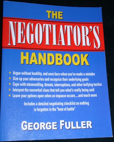 9780130179210: Negotiators Handbook