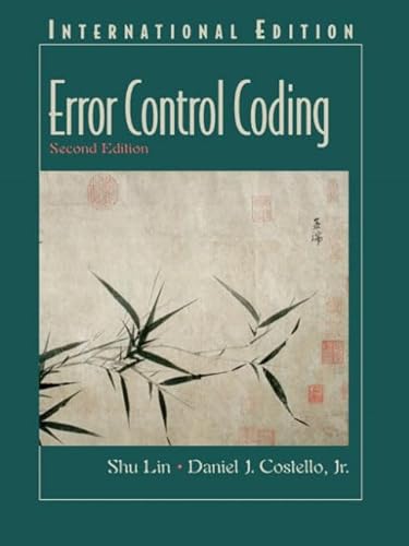 9780130179739: Error Control Coding: International Edition