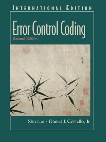 Stock image for Error Control Coding: Fundamentals and Applications for sale by medimops