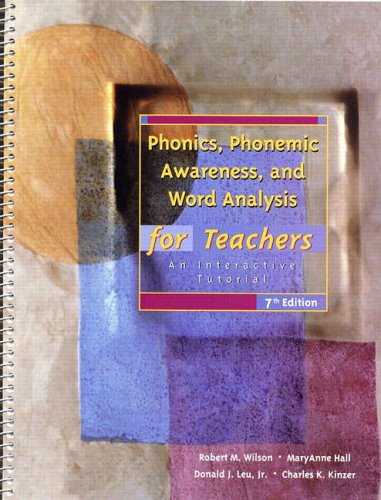 Stock image for Phonics, Phonemic Awareness, and Word Analysis for Teachers : An Interactive Tutorial for sale by Better World Books