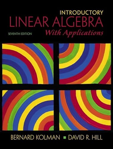 9780130182654: Introductory Linear Algebra with Applications: United States Edition