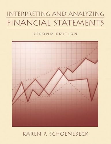 Beispielbild fr Interpreting and Analyzing Financial Statements (2nd Edition) zum Verkauf von HPB-Red