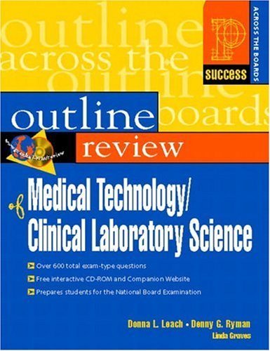 9780130184047: Prentice Hall Health Outline Review of Medical Technology/Clinical Laboratory Science