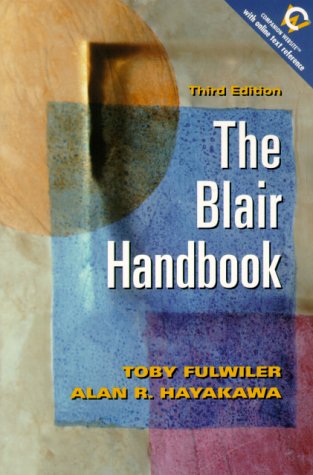 Beispielbild fr The Blair Handbook (3rd Edition) zum Verkauf von BookHolders