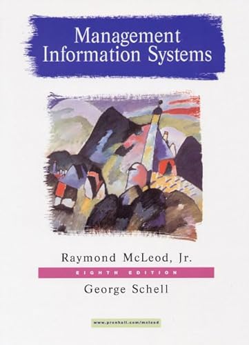 Beispielbild fr Management Information Systems (8th Edition) zum Verkauf von Wonder Book