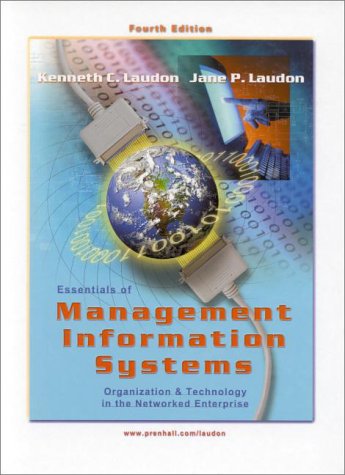 Beispielbild fr Essentials of Management Information Systems (4th Edition) zum Verkauf von SecondSale