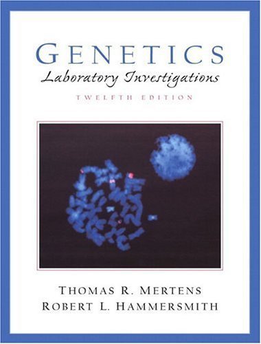 Stock image for Genetics Laboratory Investigations (12th Edition) for sale by HPB-Red