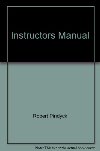 Stock image for Instructors Manual for sale by Green Street Books