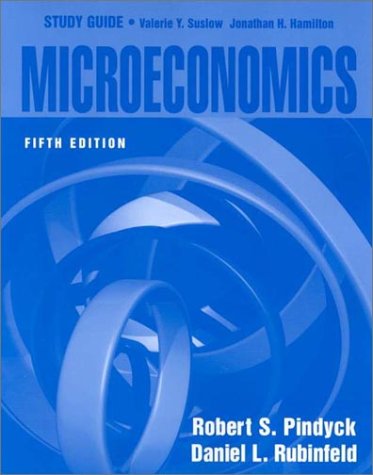 Beispielbild fr Study Guide Microeconomics zum Verkauf von Better World Books