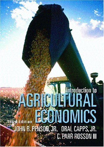 9780130195722: Introduction to Agricultural Economics (3rd Edition)