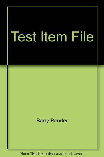 9780130195968: Test Item File