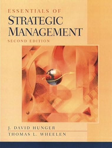 Stock image for Essentials of Strategic Management for sale by Better World Books