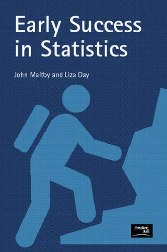 Imagen de archivo de Early Success in Statistics: A Guide for Students of Psychology and Health a la venta por Greener Books