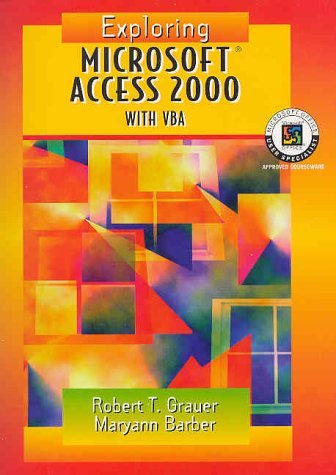 Imagen de archivo de Exploring Microsoft Access 2000 Special VBA Edition a la venta por HPB-Red