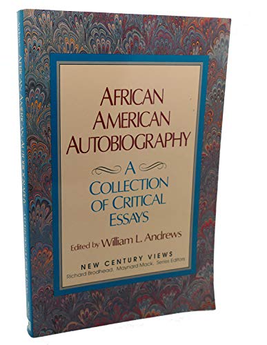 Stock image for African-American Autobiography: A Collection of Critical Essays for sale by More Than Words