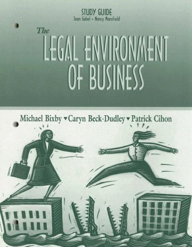 Stock image for The Legal Environment of Business for sale by Iridium_Books