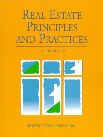 Beispielbild fr Real Estate Principles and Practices zum Verkauf von Mispah books