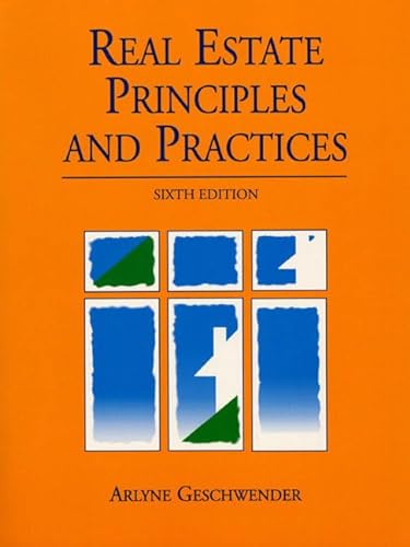 9780130200235: Real Estate Principles and Practices