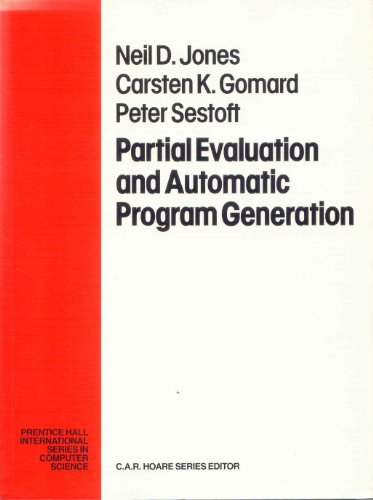 9780130202499: Partial Evaluation and Automatic Program Generation
