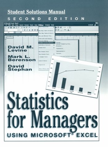 9780130203311: Statistics for Managers Using Microsoft Excel