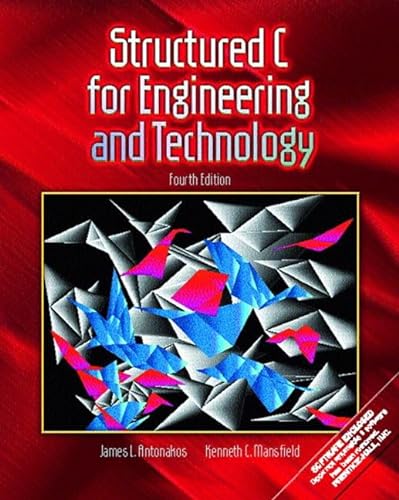 Imagen de archivo de Structured C for Engineering and Technology a la venta por Better World Books Ltd