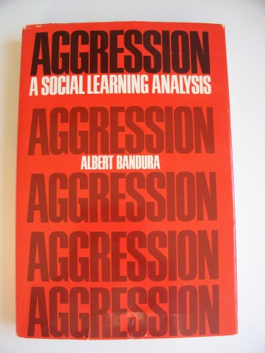 Imagen de archivo de Aggression : A Social Learning Analysis a la venta por Better World Books: West