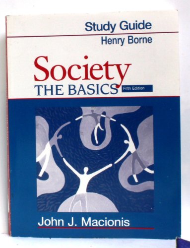 Beispielbild fr Society: The Basics zum Verkauf von SecondSale
