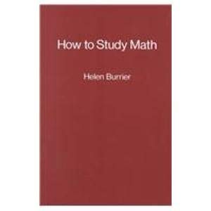 Beispielbild fr How to Study Mathematics zum Verkauf von BooksRun