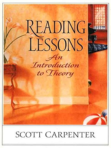 Beispielbild fr Reading Lessons : An Introduction to Theory zum Verkauf von Better World Books