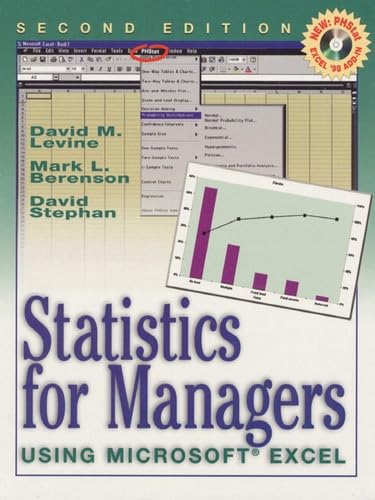 9780130212184: Statistics for Managers Using Microsoft Excel: International Edition