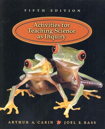 Beispielbild fr Activities for Teaching Science as Inquiry zum Verkauf von ThriftBooks-Atlanta