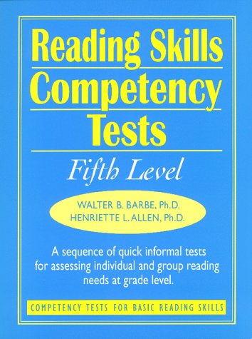 Beispielbild fr Reading Skills Competency Tests: Fifth Level (J-B Ed: Ready-to-Use Activities) zum Verkauf von HPB-Red