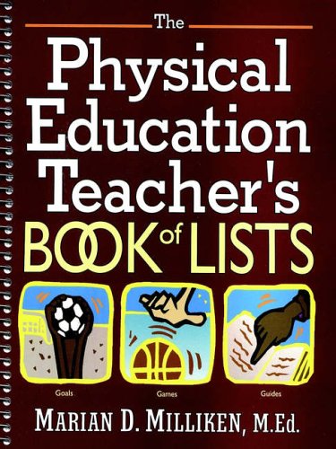 9780130213341: The Physical Education Teacher′s Book of Lists (J–B Ed: Book of Lists)