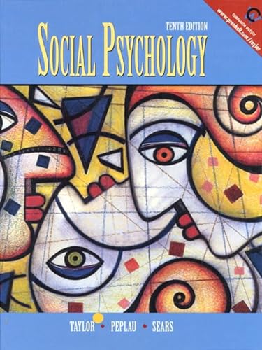 Imagen de archivo de Social Psychology (10th Edition) a la venta por HPB-Red