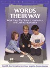 Beispielbild fr Words Their Way: Word Study for Phonics, Vocabulary, and Spelling Instruction (2nd Edition) zum Verkauf von Goodwill Books