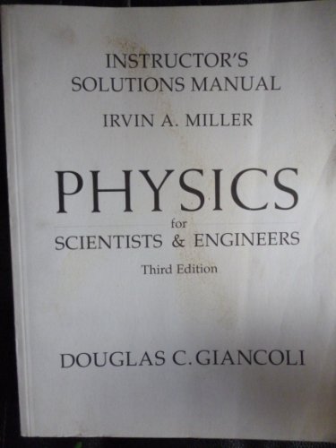 9780130213815: Physics for Scientists & Engineers: Instructor's Solutions Manual