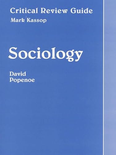 Imagen de archivo de Sociology: Critical Review Guide a la venta por BookHolders