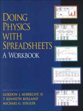 Stock image for Doing Physics With Spreadsheets: A Workbook for sale by HPB-Red