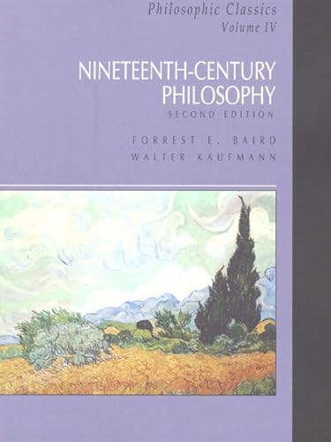 9780130215338: Philosophic Classics, Volume IV: Nineteenth-Century Philosophy (2nd Edition)