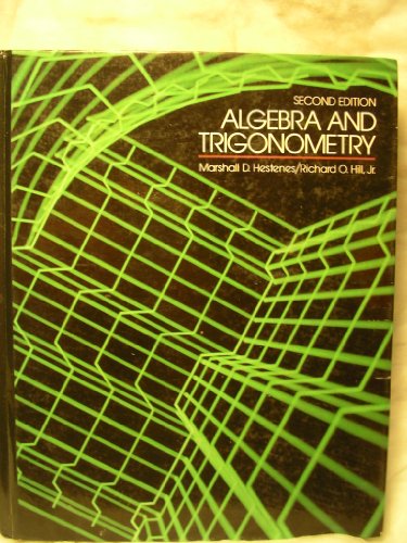 9780130218667: Algebra and Trigonometry