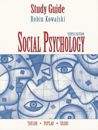 9780130219756: Social Psychology