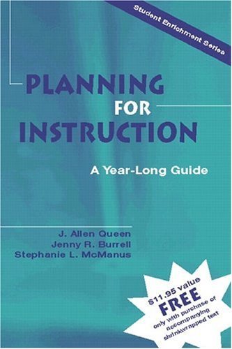 9780130219961: Planning for Instruction: A Year-Long Guide